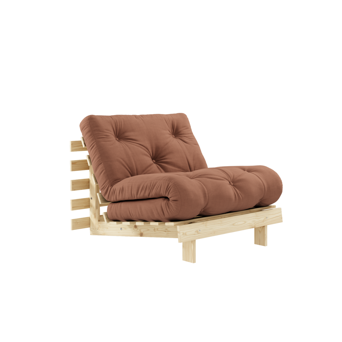 ROOTS 90 Sofa bed in Raw Pine — Karup Design