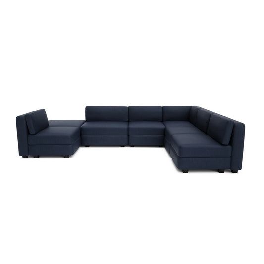 Modular Sofa GRACIA - U-shaped 160 x 340 x 230 cm - Dark Blue