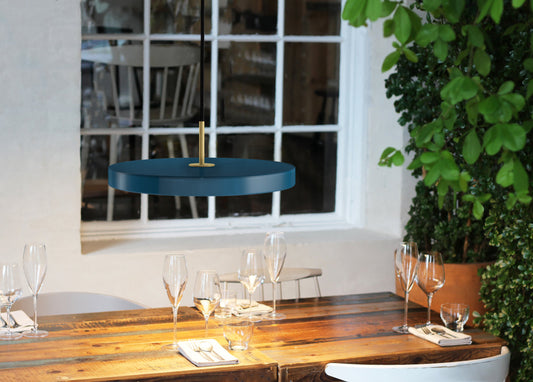 UMAGE ASTERIA Pendant Light Petrol Blue Ø 43CM