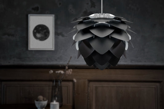 UMAGE SILVIA Black Medium Pendant Light