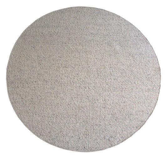 AUCKLAND Wool Round Carpet Ø250 – nature wool