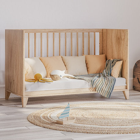 NAÏA BOIS Evolutive Bed 60 x 120 CM - From Crib to Toddler Bed