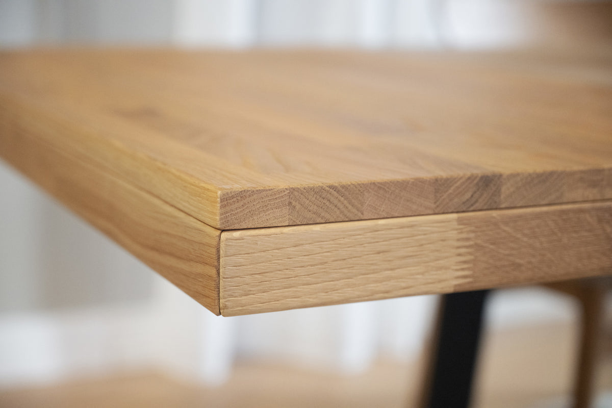 BROOKLYN X Legs Oak Dining Table 220/320CM
