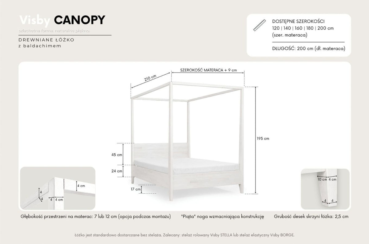 CANOPY Beech Bed