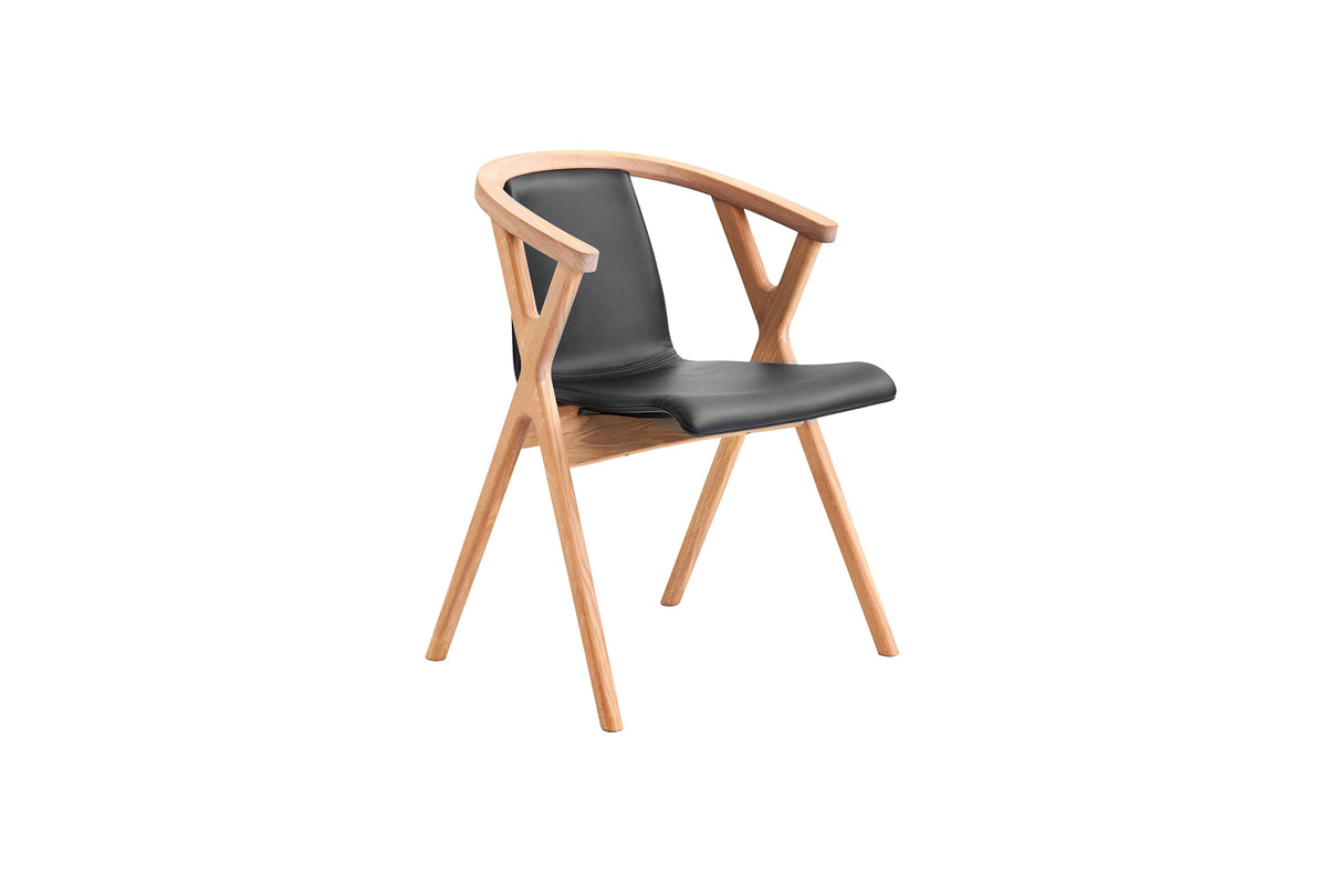 Silla de cuero Mr. X