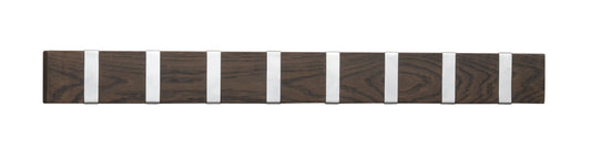 Confetti Hook Rail 70 cm – Brown Oak