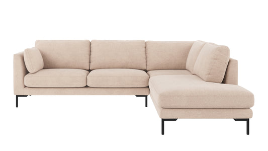 Corwin Corner Sofa with Open End – Right-hand open end