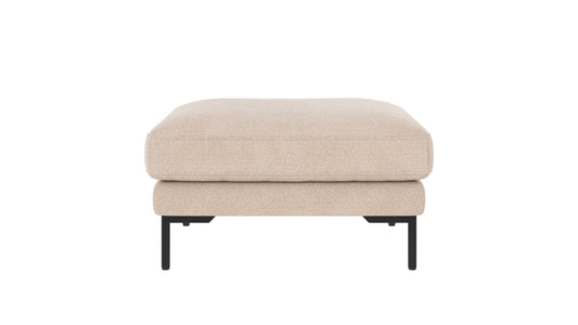 Corwin Footstool – Light Beige