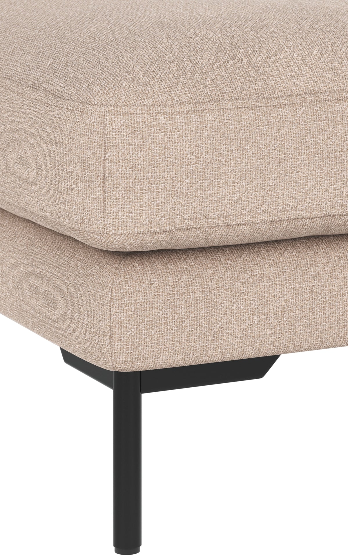Corwin Footstool – Light Beige