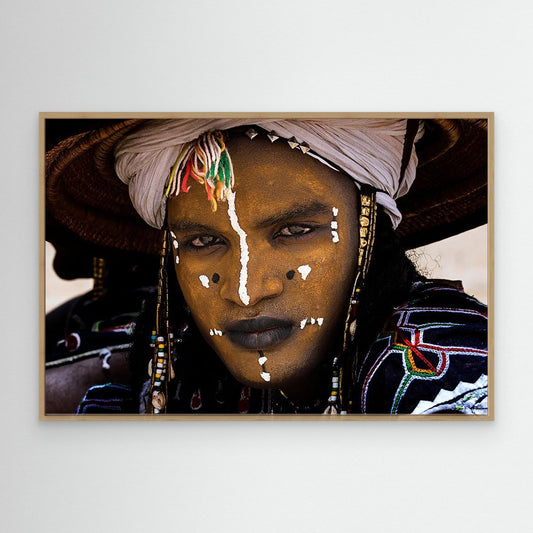 Peul Man at a Gerewol Festival. by Joxe Inazio Kuesta Garmendia