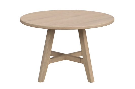 Dumbarton Round Coffee Table Ø60 cm – Whitewash Oak