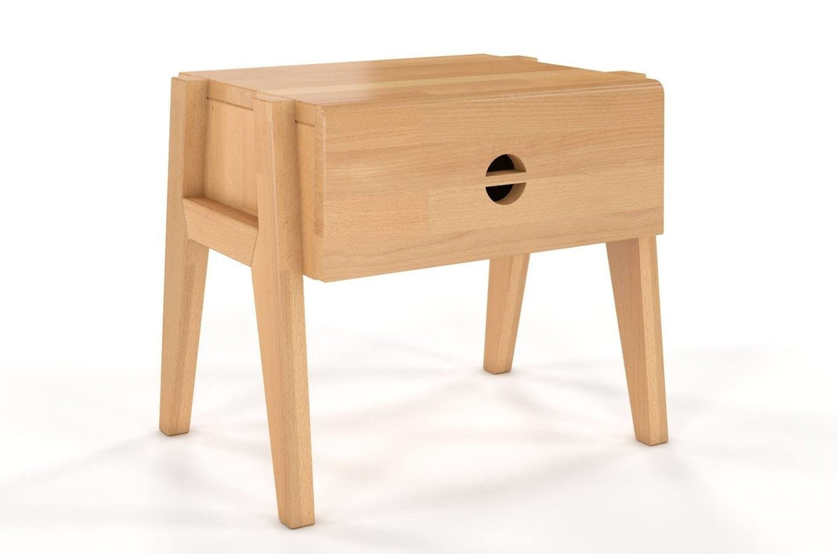 RADOM Beech Bedside Cabinet Natural