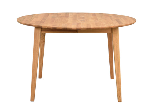 FILIPPA Round Extending Table 120CM/165CM/210CM – Standard Extending Table 120CM/165CM / Oak