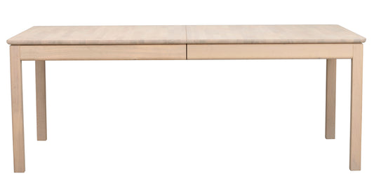Gardner Dining Table, White Pigmented Oak, 200 to 300 cm – Standard 200 CM