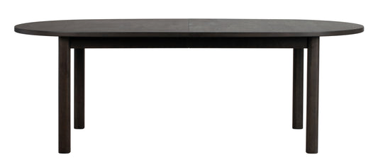 Gifford Oval Dining Table 220 x 105 cm – Brown Oak
