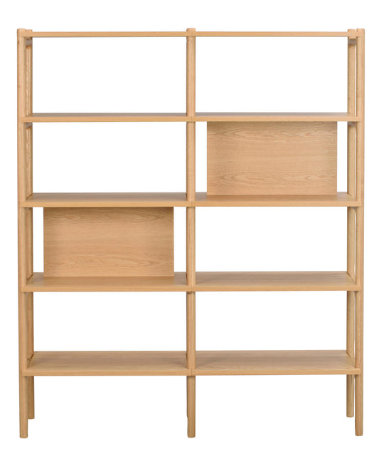 HOLTON Oak Bookshelf 140 CM – Oak
