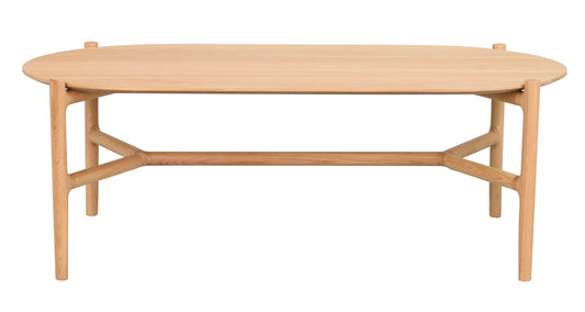 HOLTON Oak Oval Coffee Table 130CM