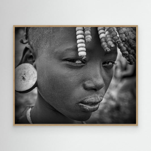 Mursi girl (Omo Valley-Ethiopia) by Joxe Inazio Kuesta Garmendia