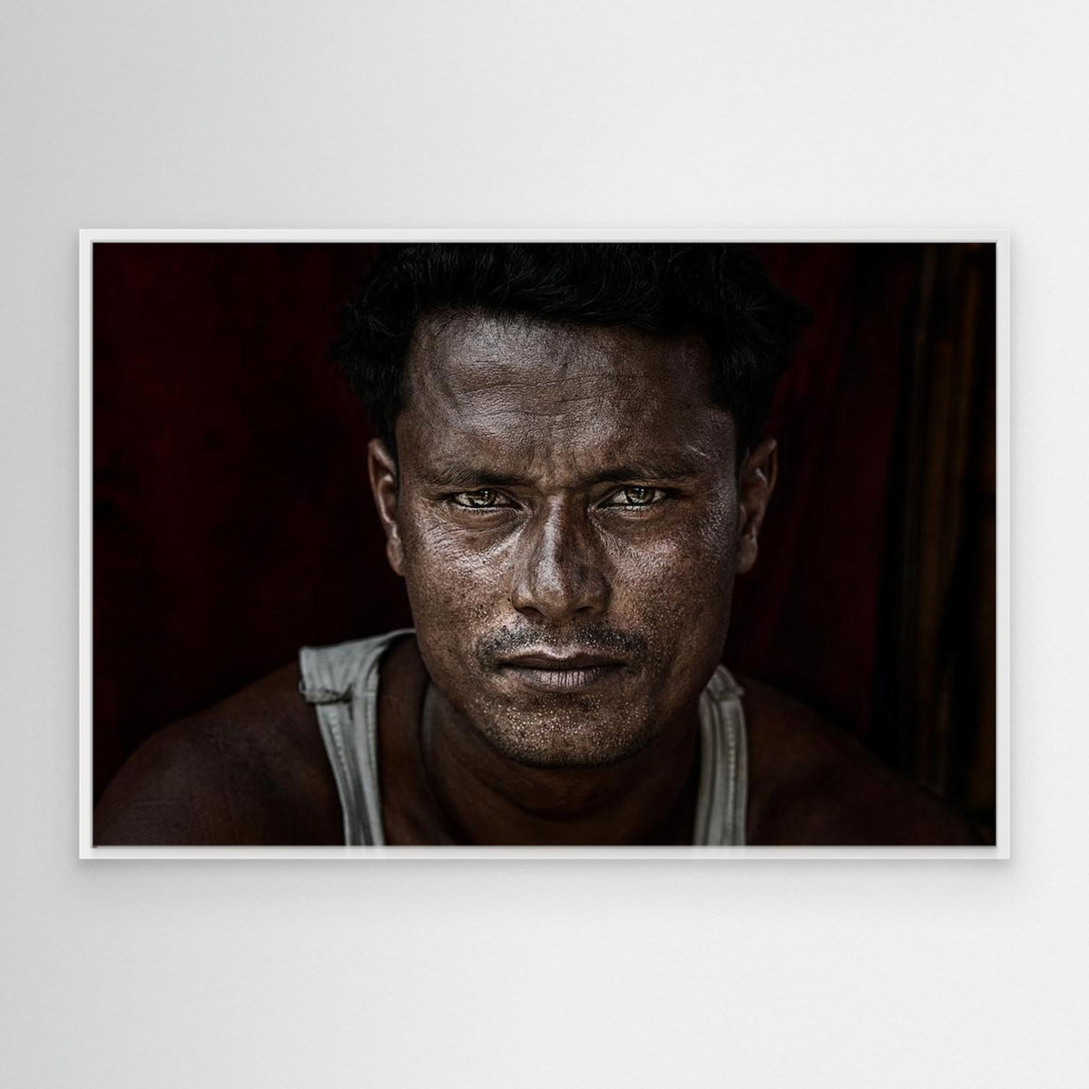 Portrait of a Rohingya refugee man - Bangladesh by Joxe Inazio Kuesta Garmendia