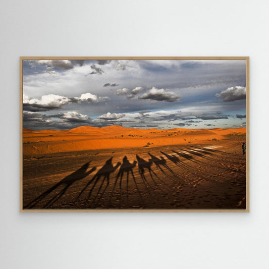 Through the dunes of Merzouga (Morocco). by Joxe Inazio Kuesta Garmendia