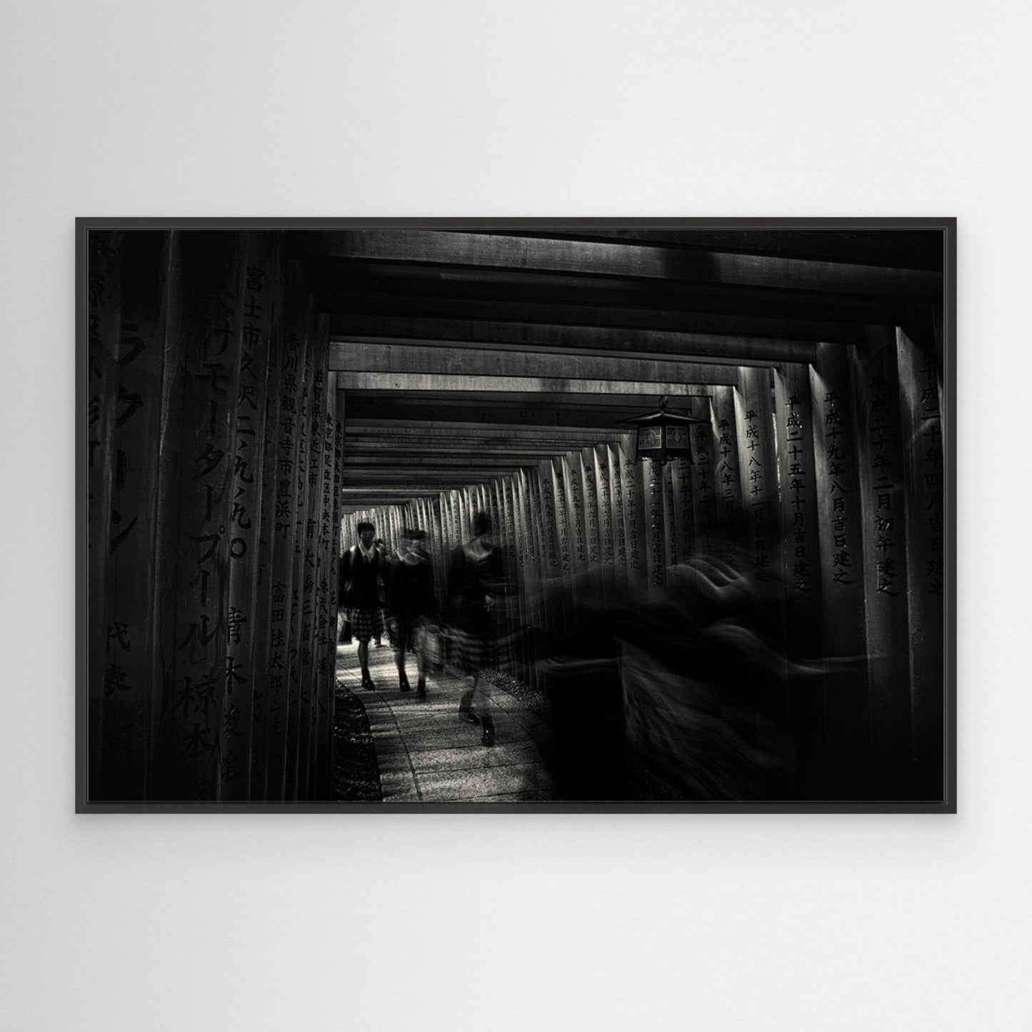 walking through the 1000 tori gates by Swapnil