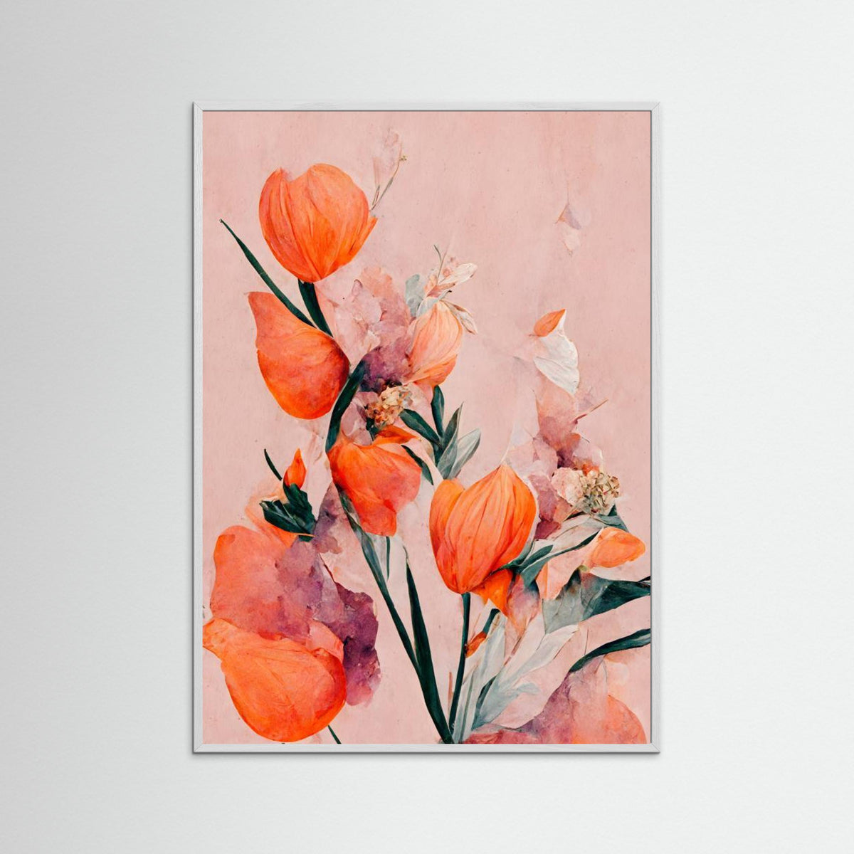 Orange Tulips by Treechild