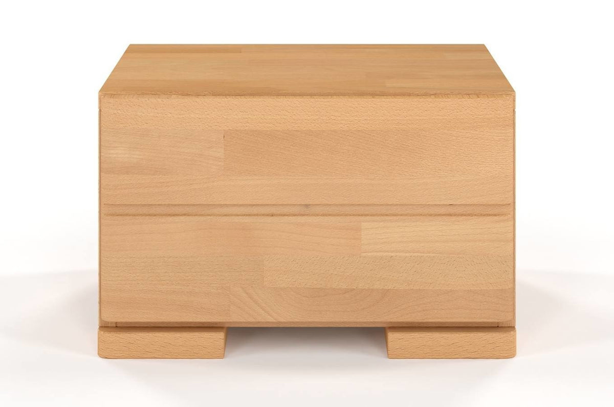 SANDEMO Beech Bedside Cabinet