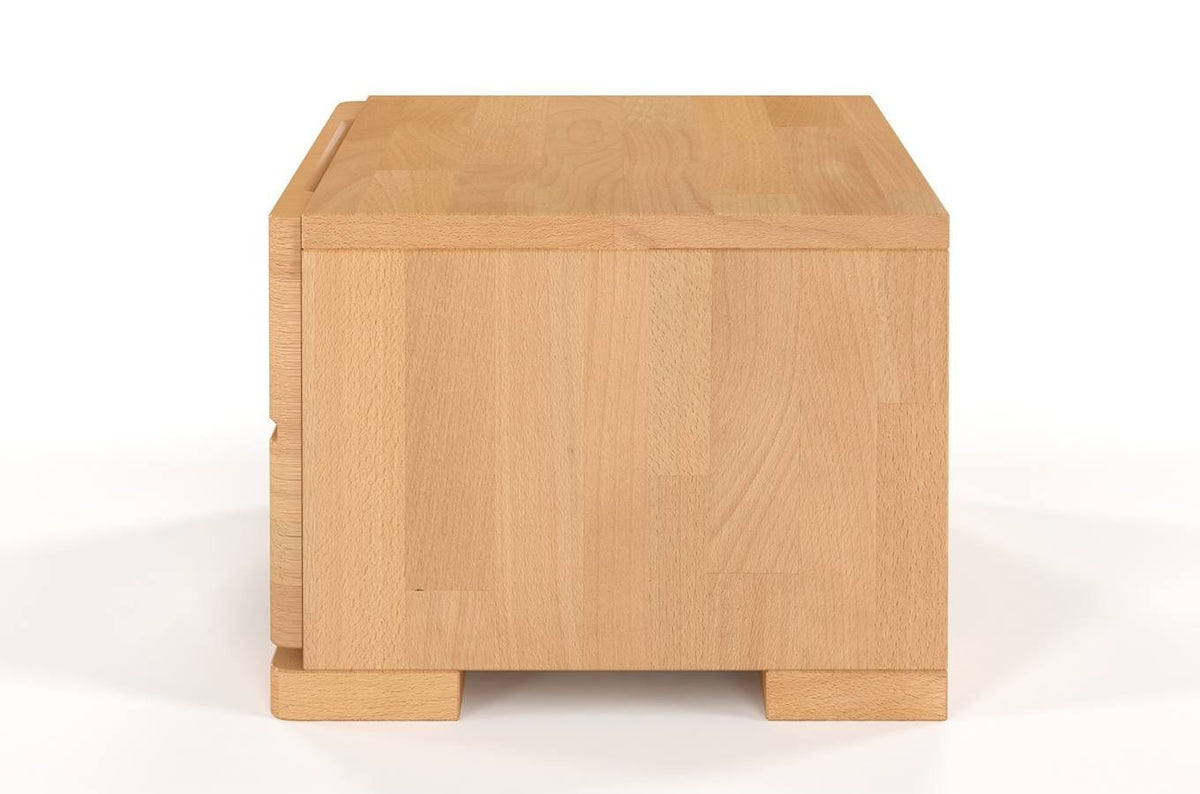 SANDEMO Beech Bedside Cabinet