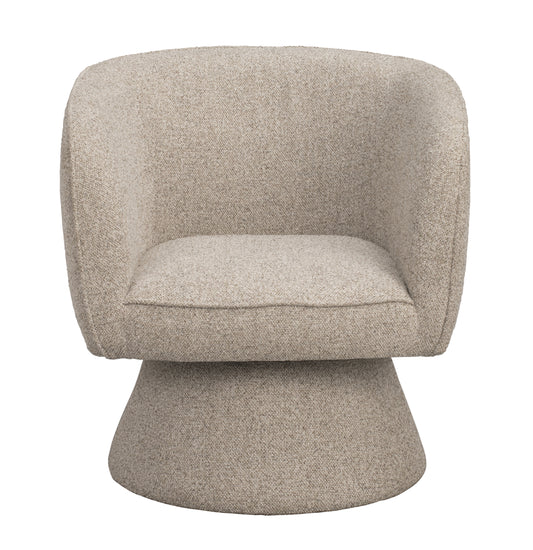 Shoreham Swivel Armchair – Light Beige
