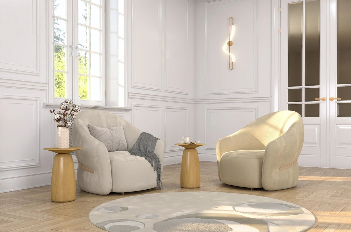 BAOBAB 44 Beech Side Table