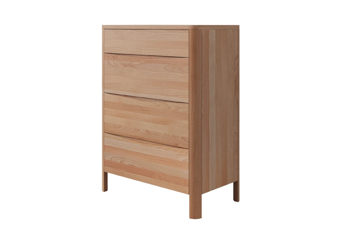 MODENA Beech Chest of Drawers 80CM