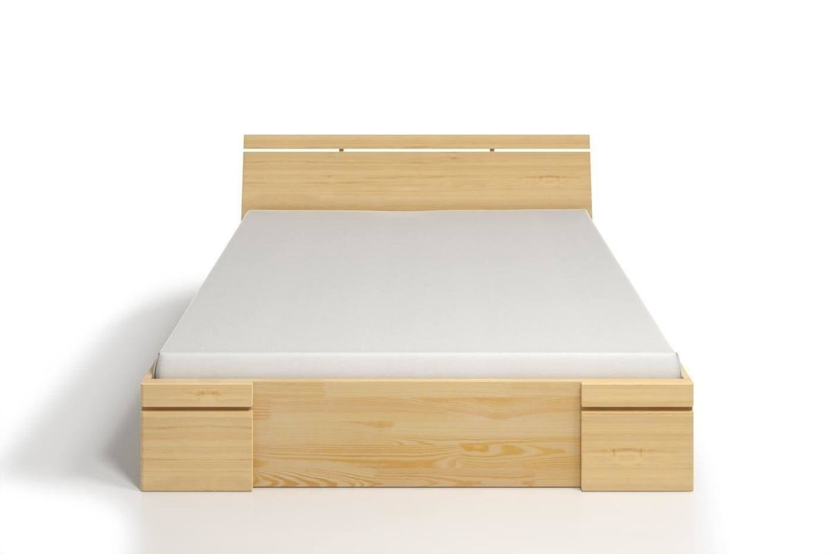 SPARTA Pine Maxi Bed with 4 Drawers