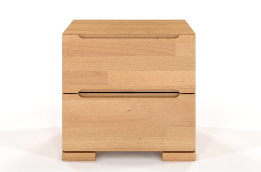 SPARTA Beech Maxi Bedside Cabinet
