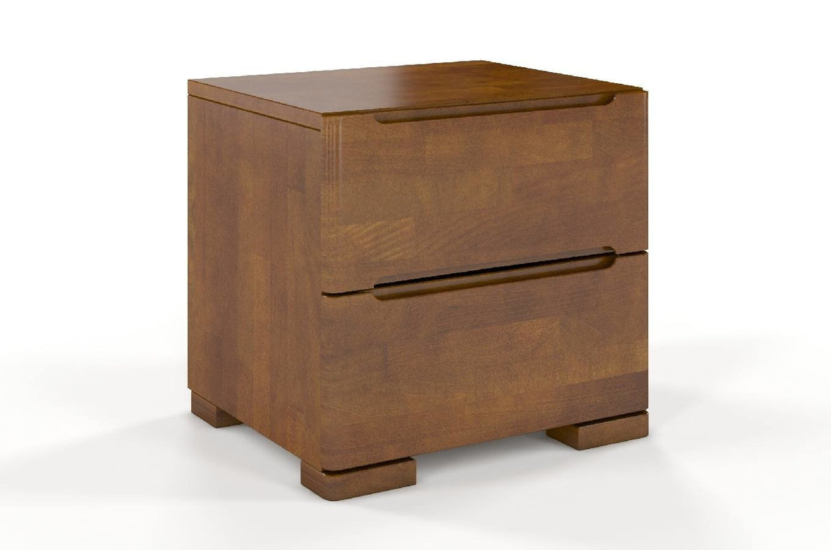 SPARTA Beech Maxi Bedside Cabinet