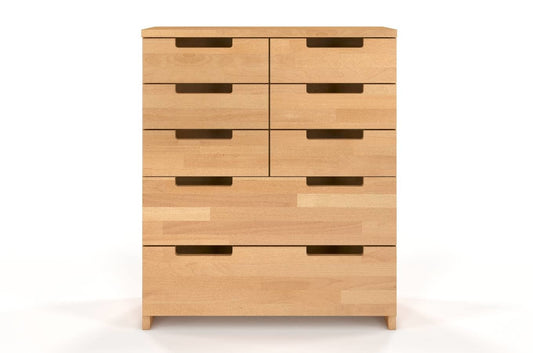 SPECTRUM Beech 8-Drawer Chest
