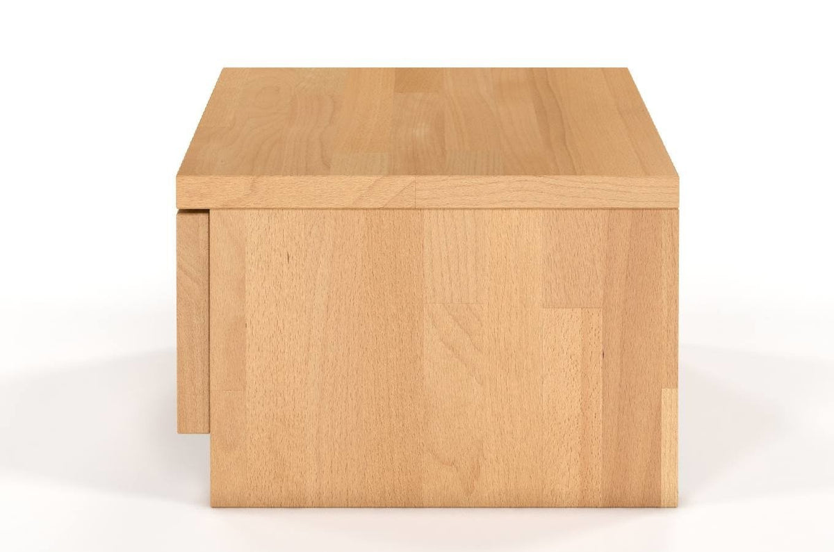 SPECTRUM Beech Low Bedside Cabinet