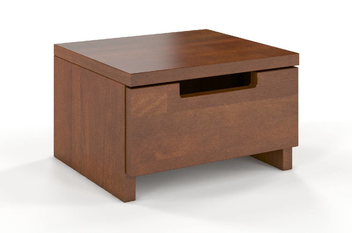 SPECTRUM Beech Low Bedside Cabinet