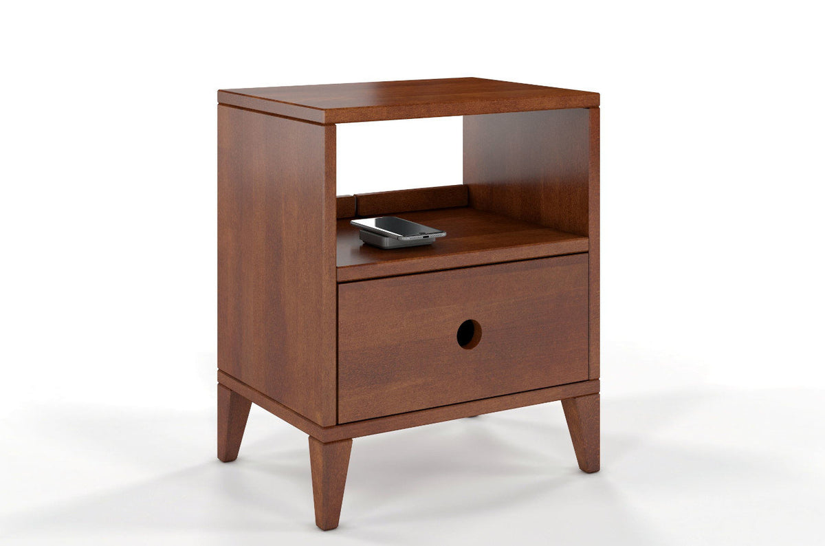 SUND Beech Bedside Cabinet