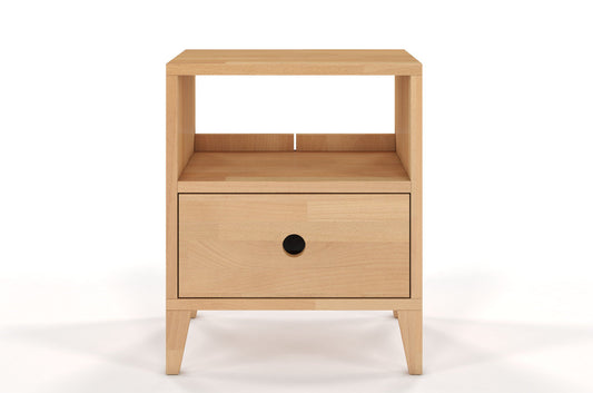 SUND Beech Bedside Cabinet