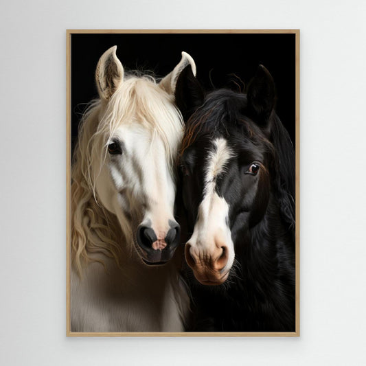 Horses 0000 P Horse Friends 1 by Bilge Paksoylu