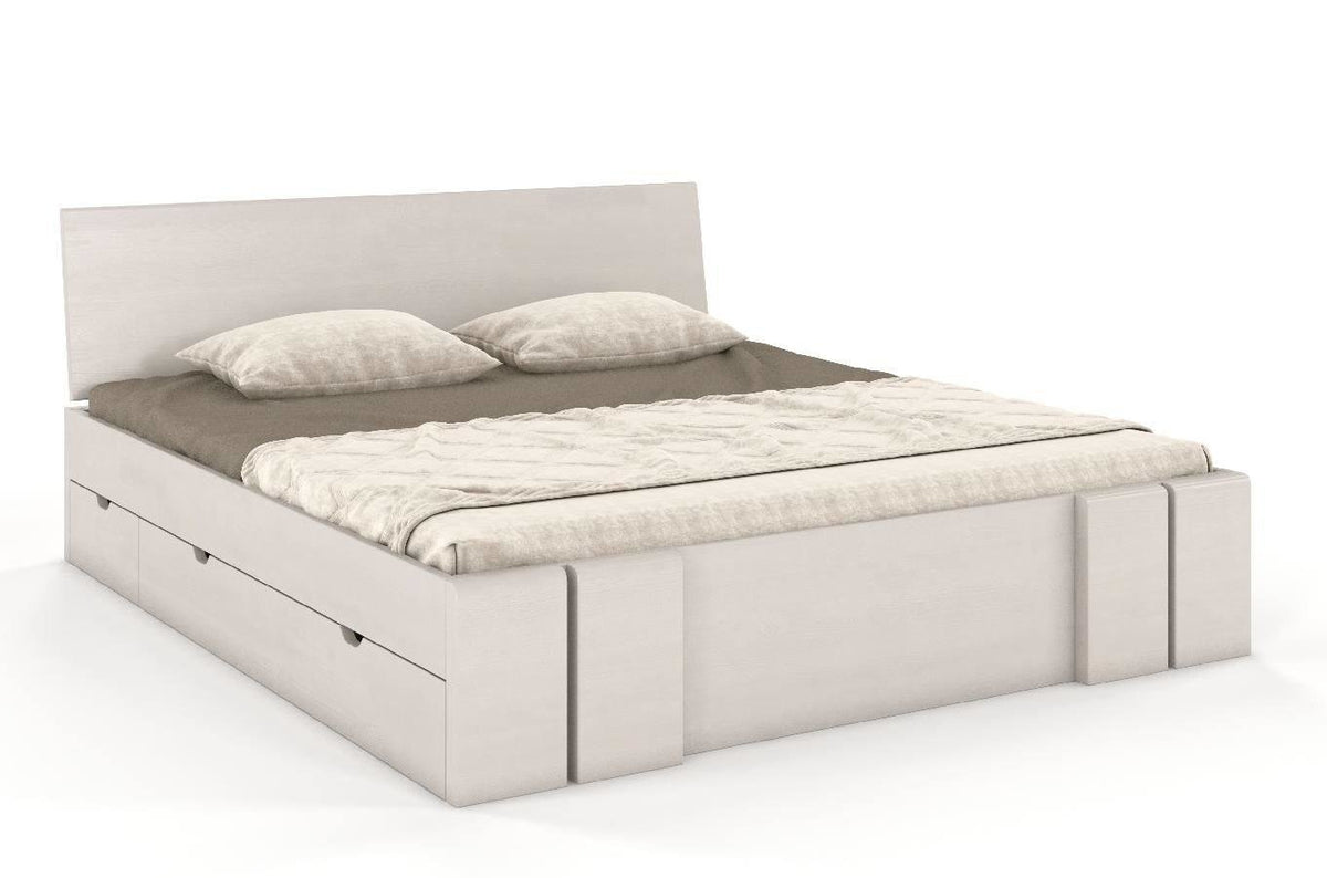 VESTRE Pine Maxi Bed with 4 Drawers