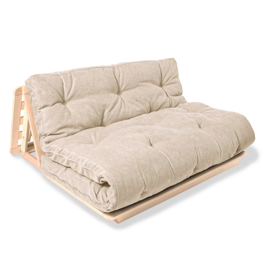 LAYTI Futon-Sofa 140 cm