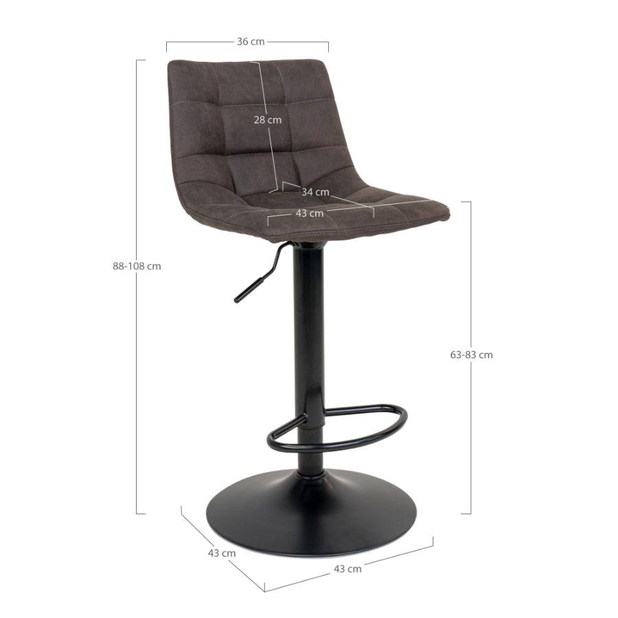 MIDDELFART Barstühle – 2er-Set