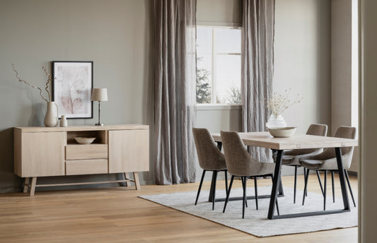 Rowico SIERRA Fabric Set of 2 Chairs