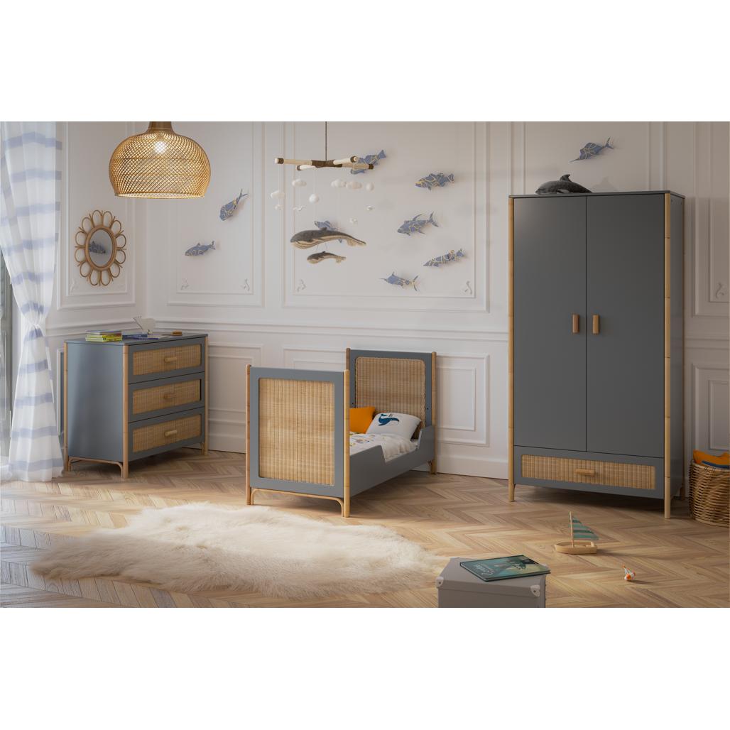 Oceania Evolutive Bed 60 x 120 - Silex