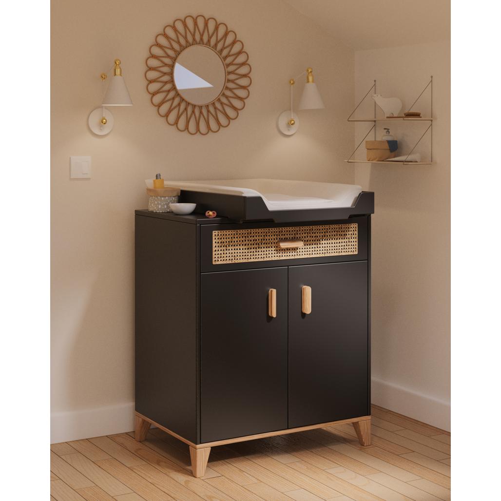 Nami Little Chest of Drawer - Onyx