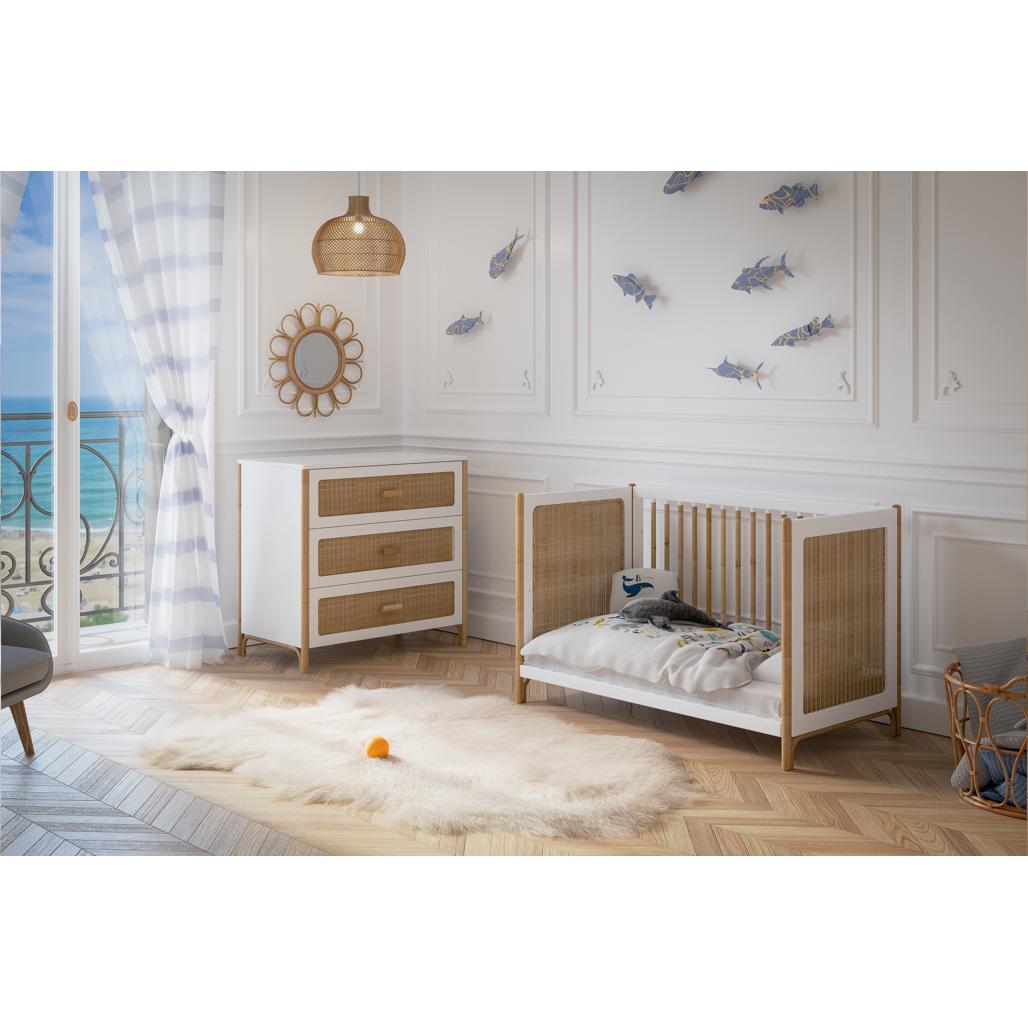 Cama evolutiva Oceania 60 x 120 - Neige