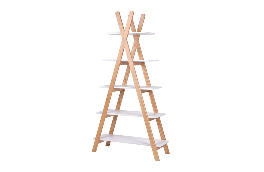 TEEPEE Bookcase, WOOOD- D40Studio