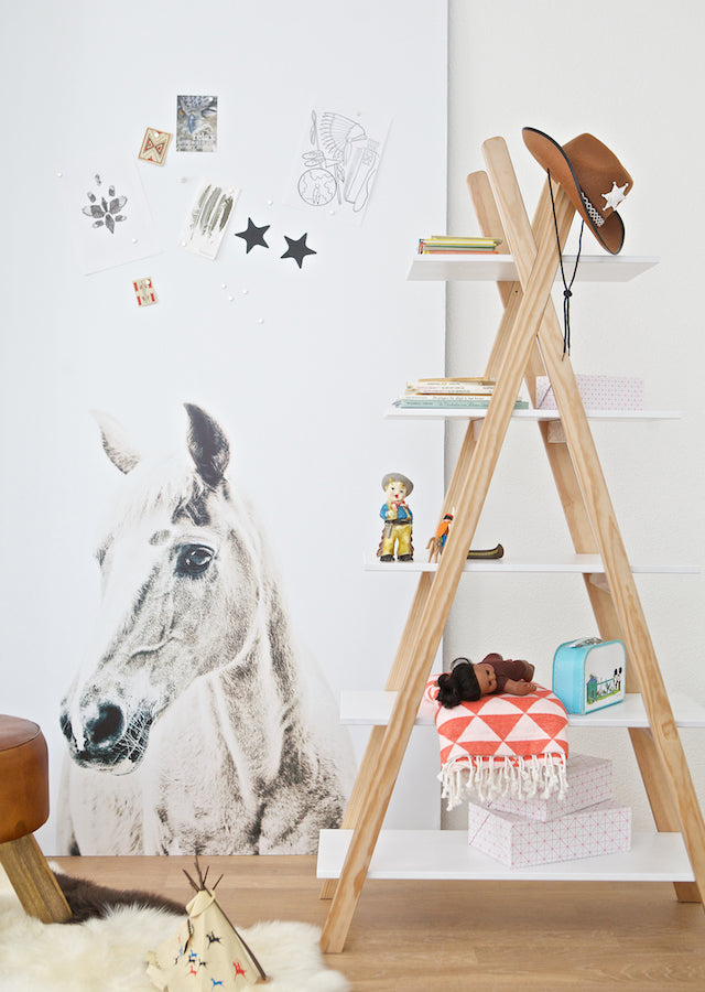 TEEPEE Bookcase, WOOOD- D40Studio
