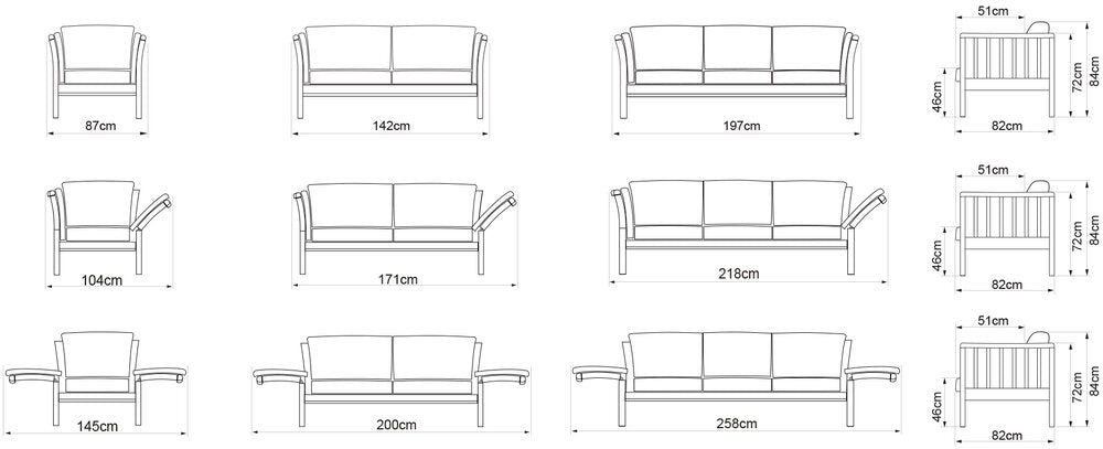 AYA - 2-Sitzer-Sofa
